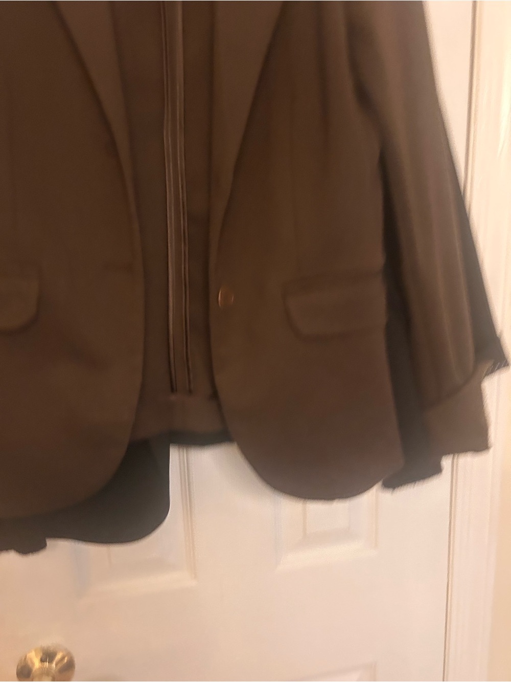 New York & Company Brown Lightweight Shirt Jacket